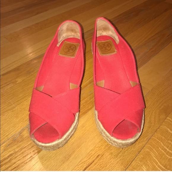 Tory Burch Espadrille Wedges - Picture 2 of 2